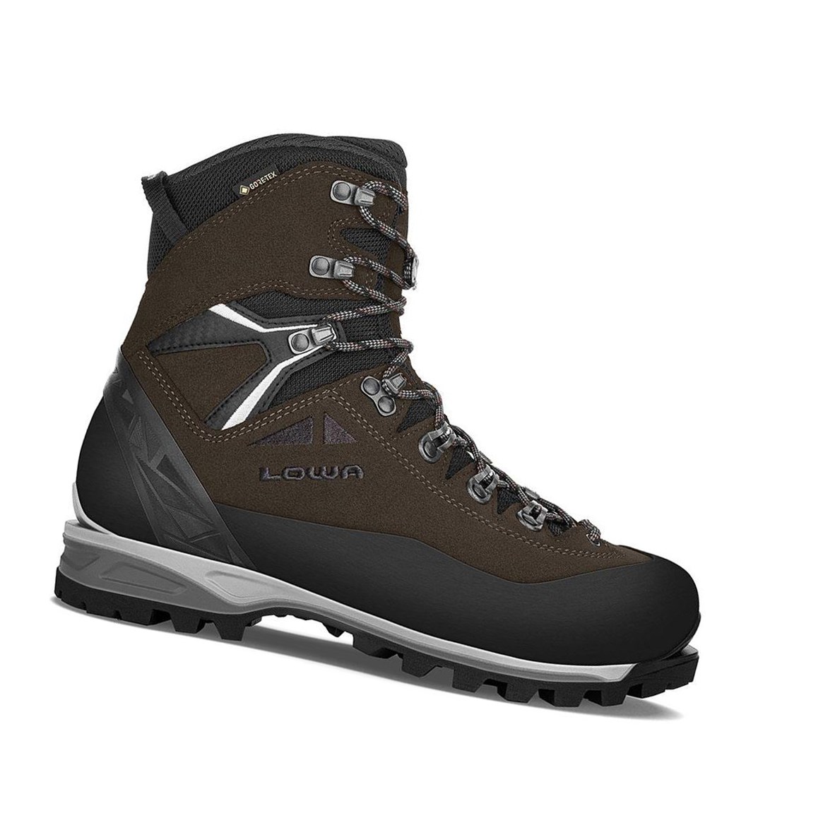 Lowa Alpine Expert II GTX Wanderstiefel Herren Dunkelbraun Schwarz | YQV-139247