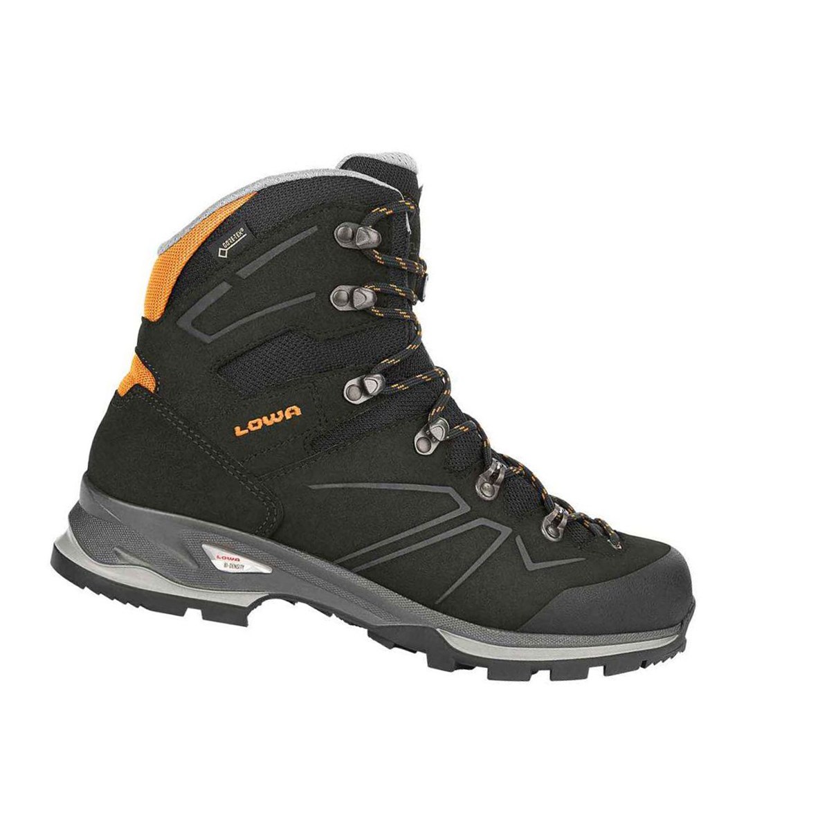 Lowa Baldo GTX S Wanderstiefel Herren Schwarz Orange | KRH-184309