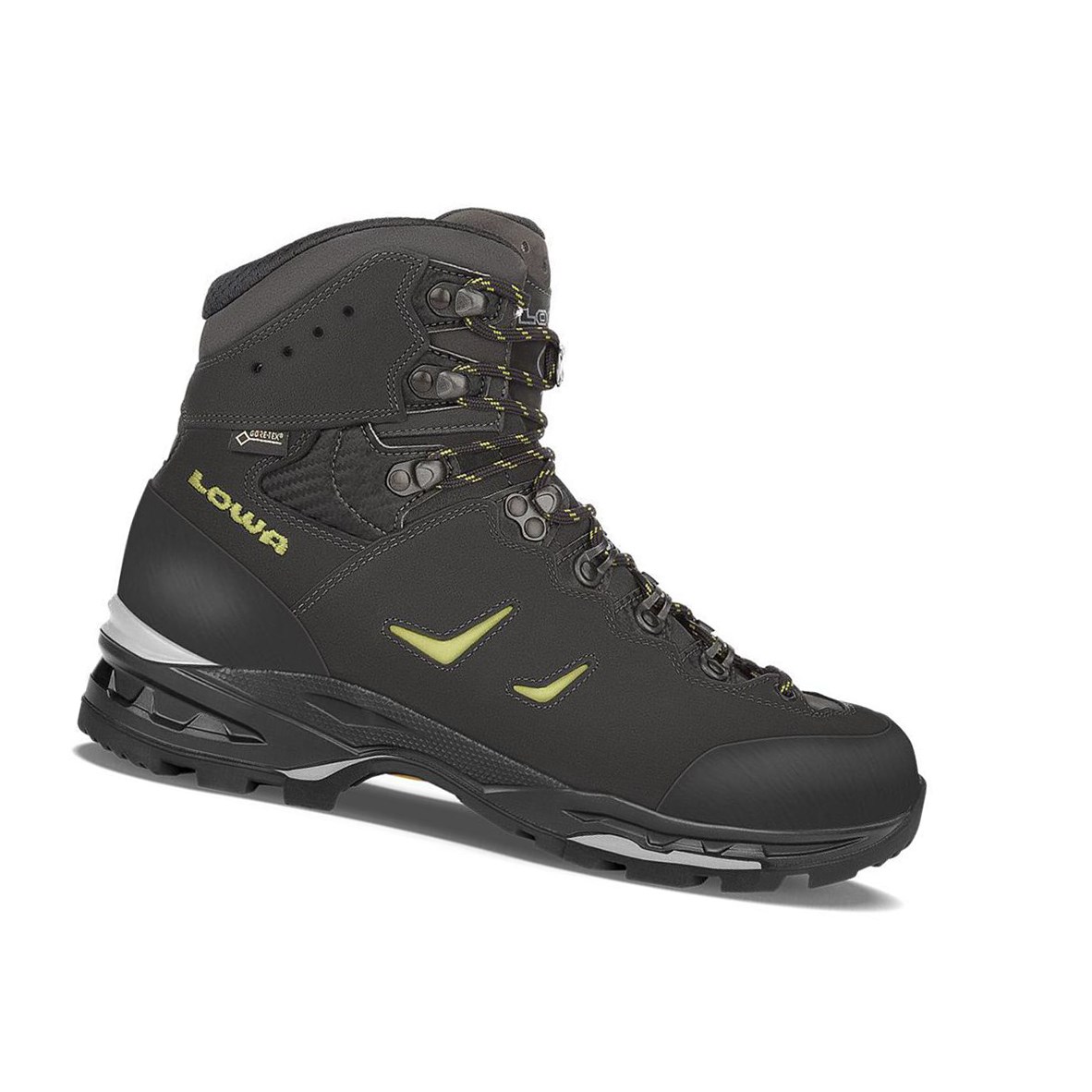 Lowa Camino GTX Wanderstiefel Herren Anthracite / Kiwi | IZN-027489