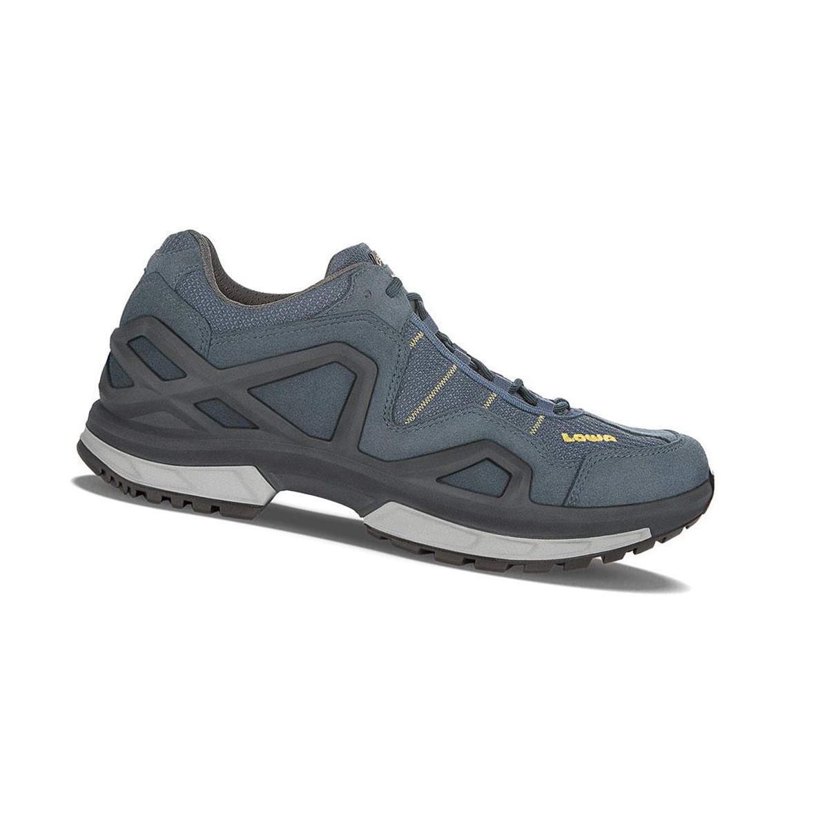 Lowa Gorgon GTX Wanderschuhe Herren Blau Senfgelb | ZAP-072146