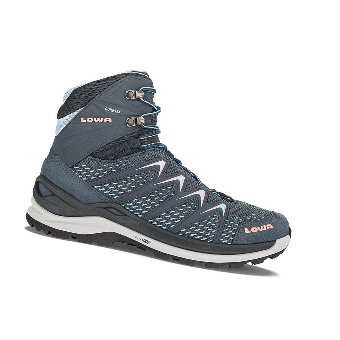 Lowa Innox Pro GTX Mid WS Wanderstiefel Damen Blau | WDS-145093