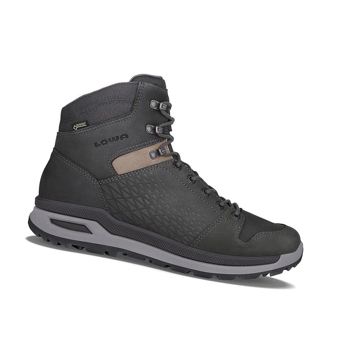 Lowa Locarno GTX Mid Wanderstiefel Herren Anthracite | ZWG-865027