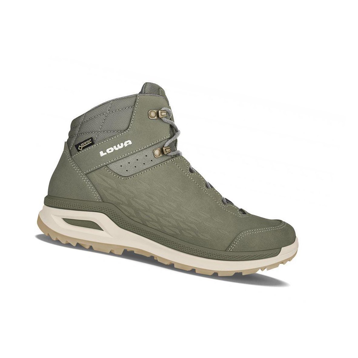 Lowa Locarno GTX QC WS Wanderstiefel Damen Reed / Offwhite | AGI-738016