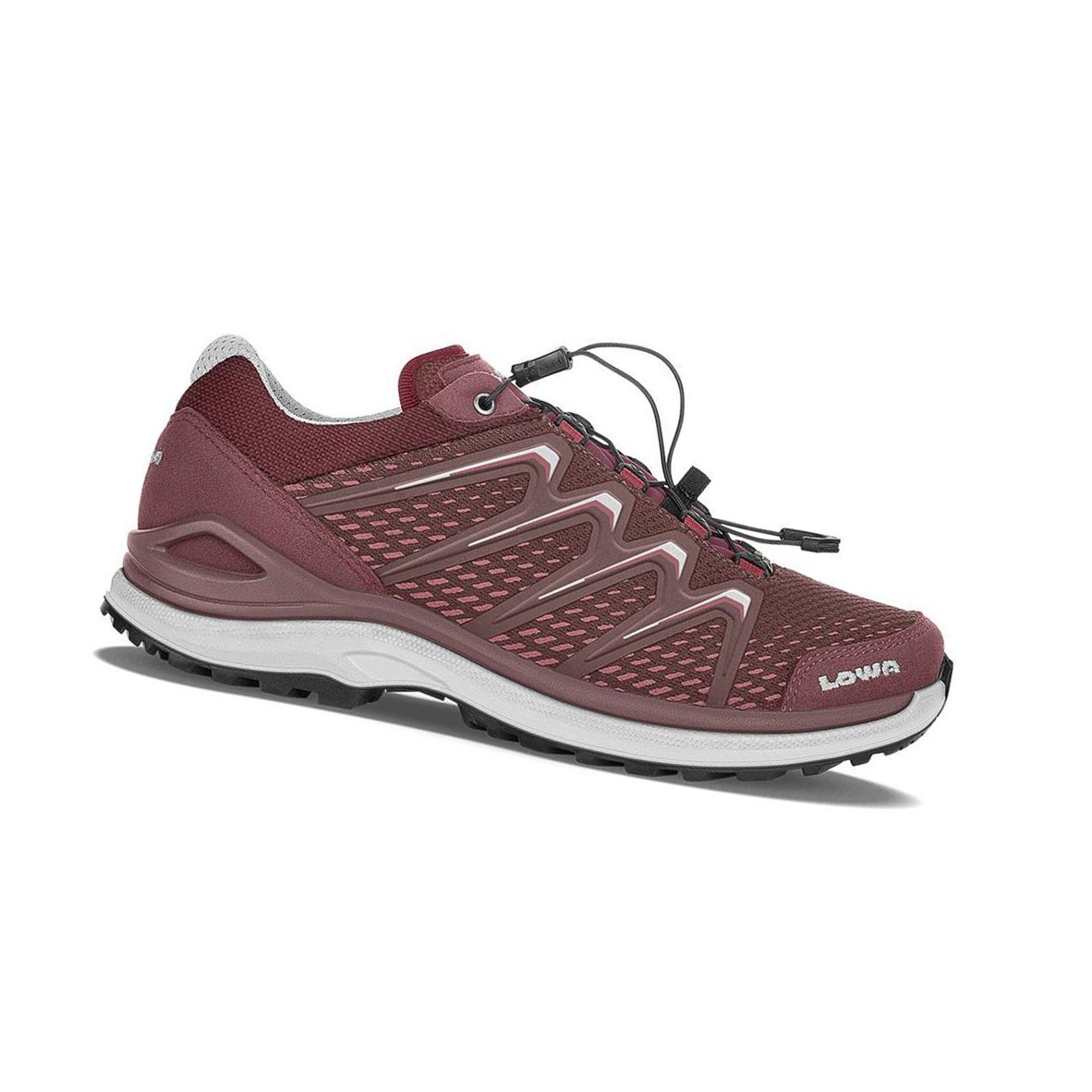 Lowa Maddox GTX LO WS Wanderschuhe Damen Bordeaux Koralle | XDA-498532