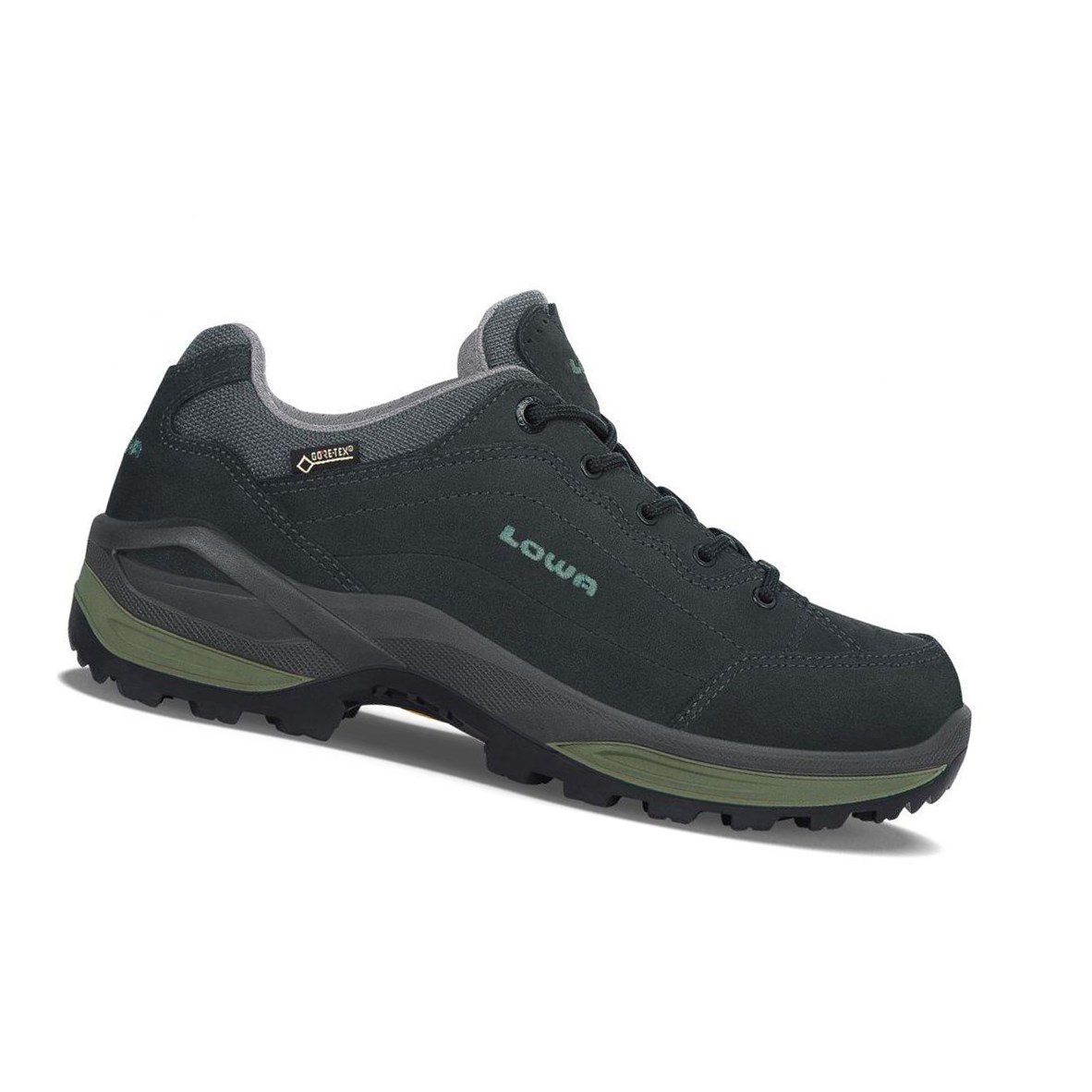 Lowa Renegade GTX LO WS Wanderschuhe Damen Graphite / Jade | AXK-852903