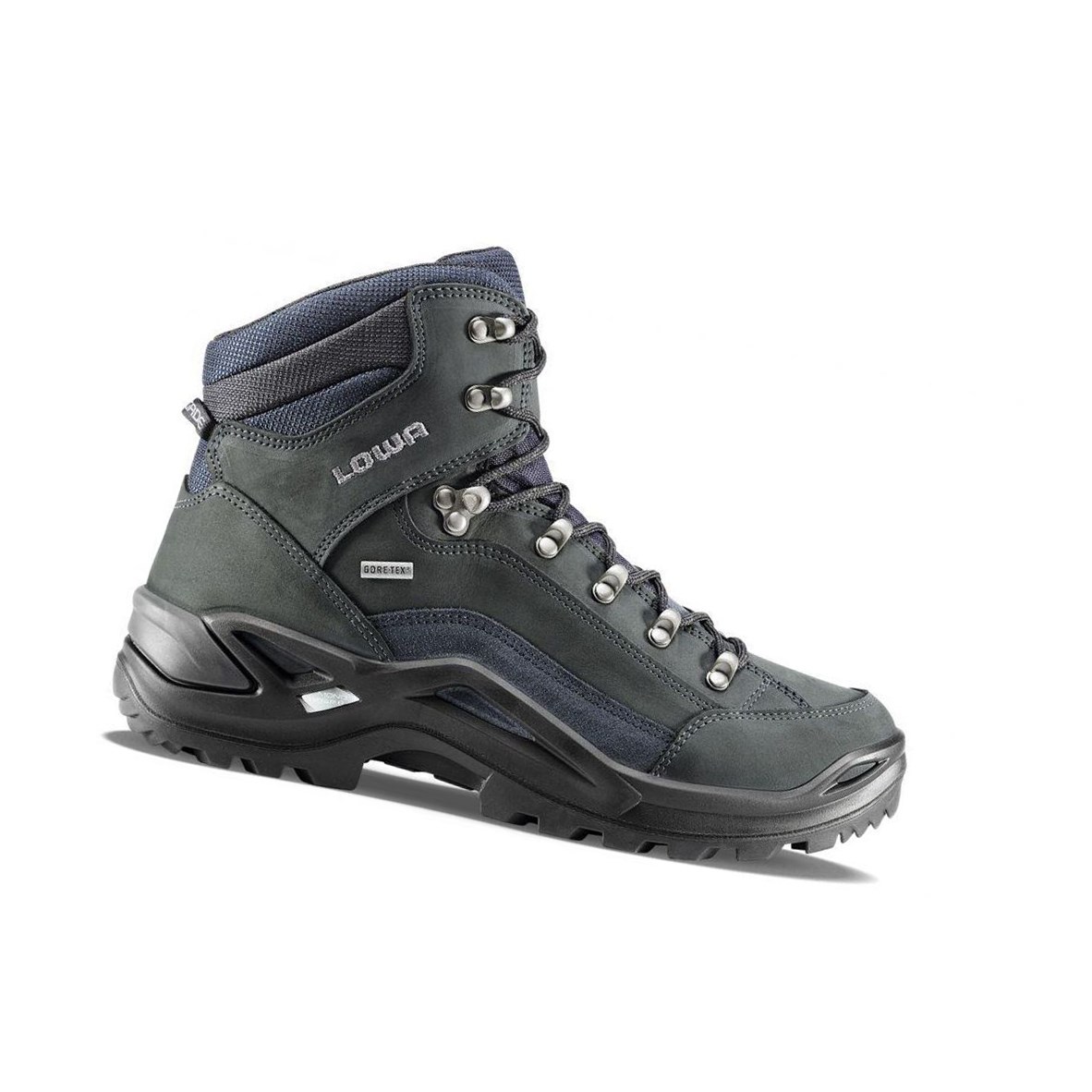 Lowa Renegade GTX Mid S Wanderstiefel Herren Dunkelgrau Navy | SOG-150487