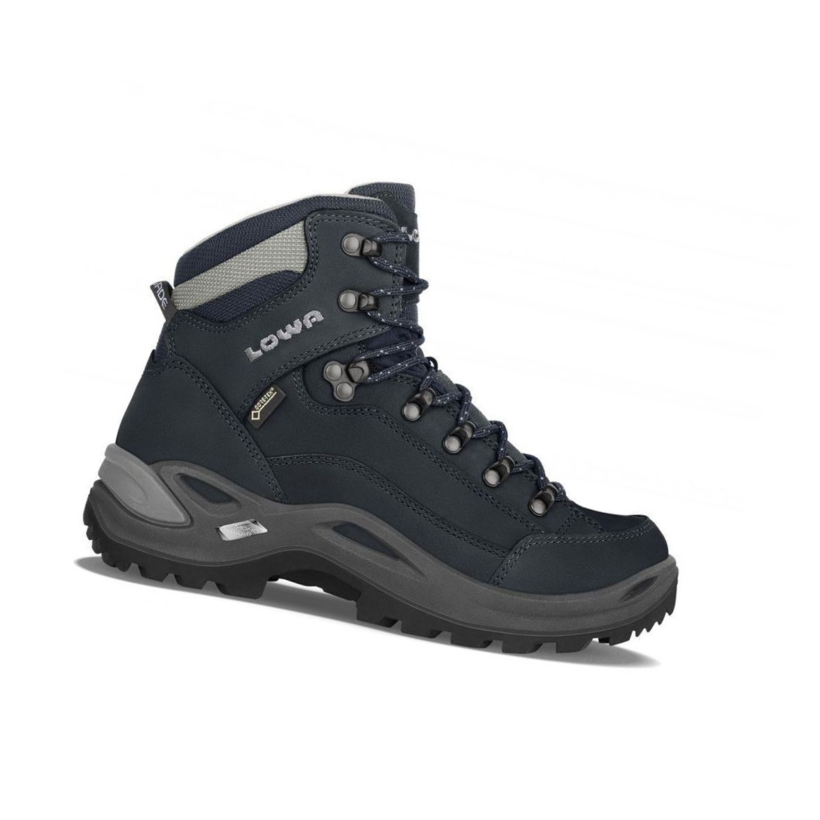 Lowa Renegade GTX Mid WS Wanderstiefel Damen Navy Grau | MRO-053496