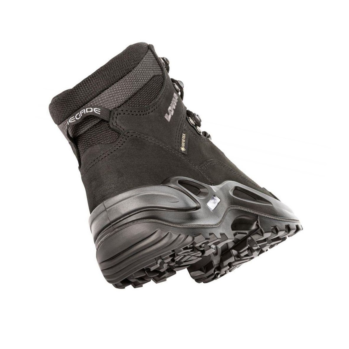 Lowa Renegade GTX Mid WS Wanderstiefel Damen Tiefesschwarz | OHQ-516283