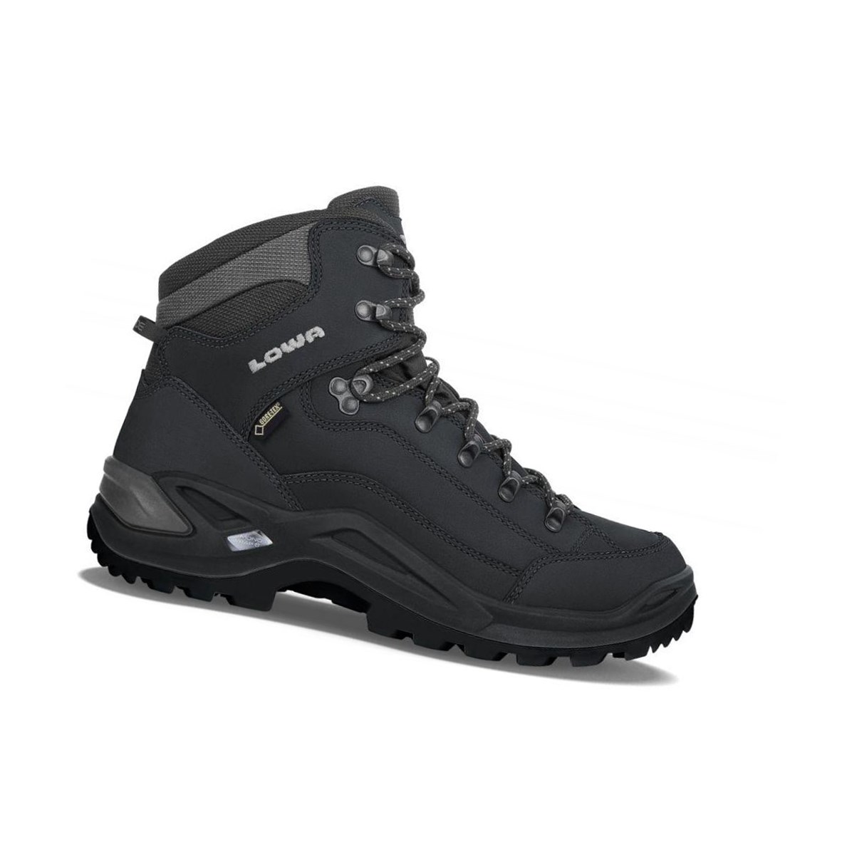 Lowa Renegade GTX Mid W Wanderstiefel Herren Tiefesschwarz | BQU-327458