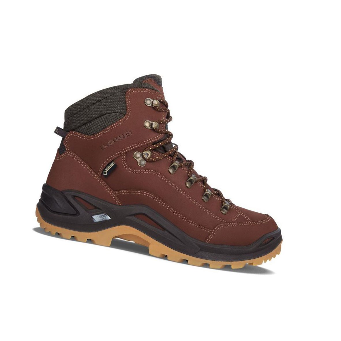 Lowa Renegade GTX Mid Wanderstiefel Herren Dunkelbraun | CZF-824136