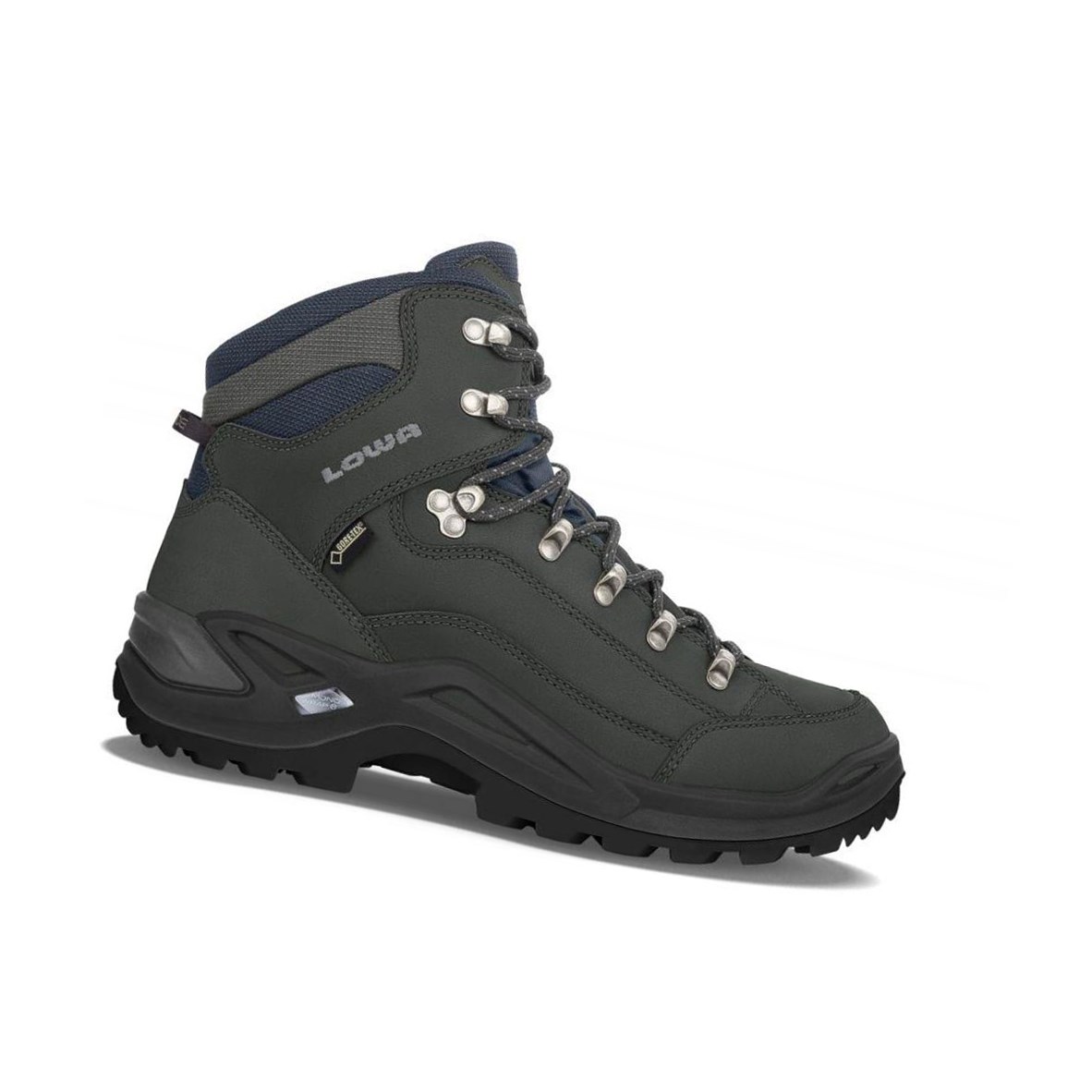 Lowa Renegade GTX Mid Wanderstiefel Herren Dunkelgrau | NHV-726034