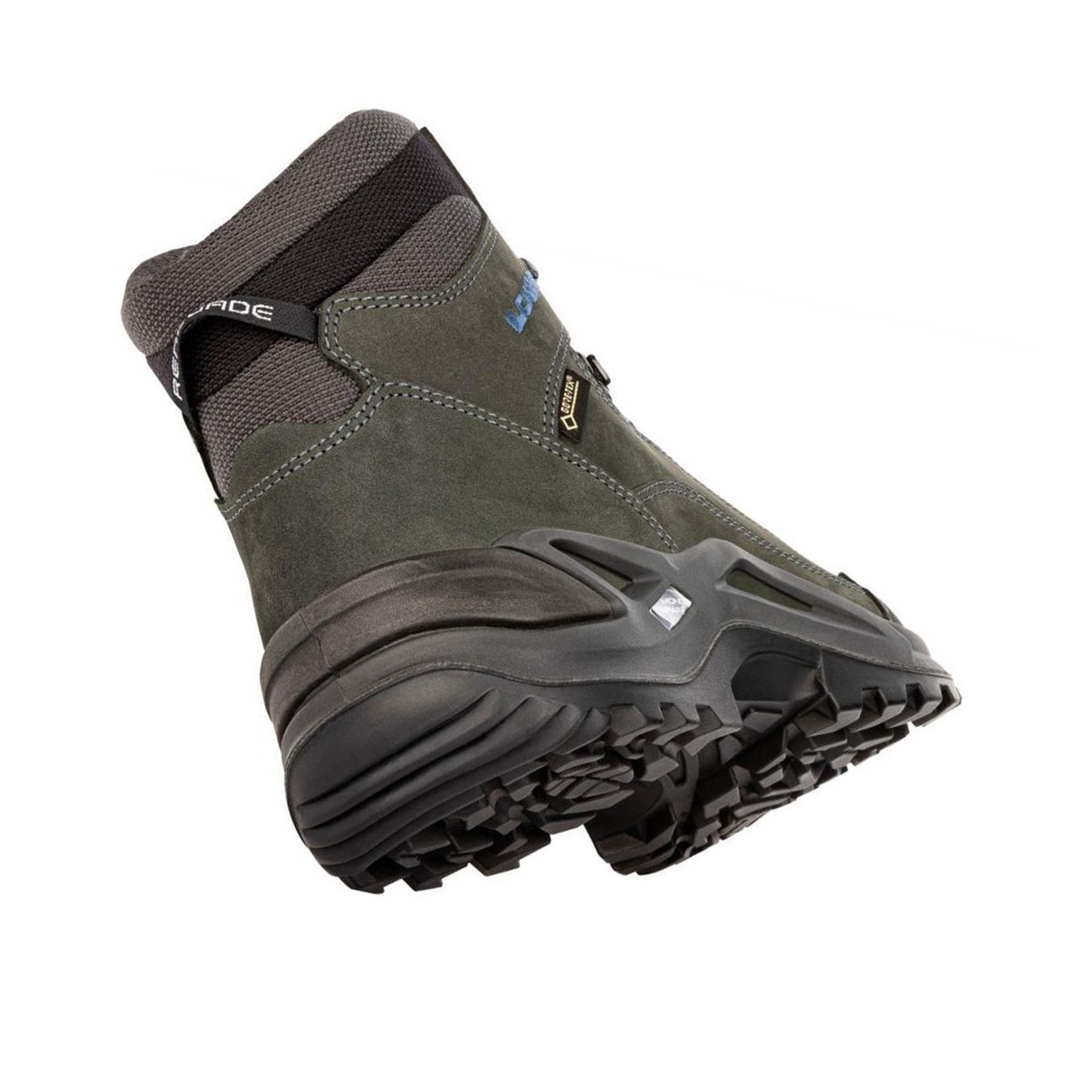 Lowa Renegade GTX Mid Wanderstiefel Herren Blau | OUG-651792