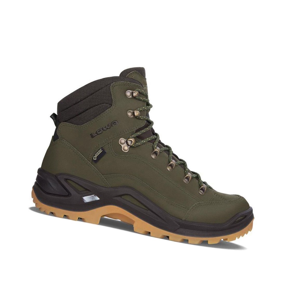 Lowa Renegade GTX Mid Wanderstiefel Herren Dunkelbraun | TNI-419068