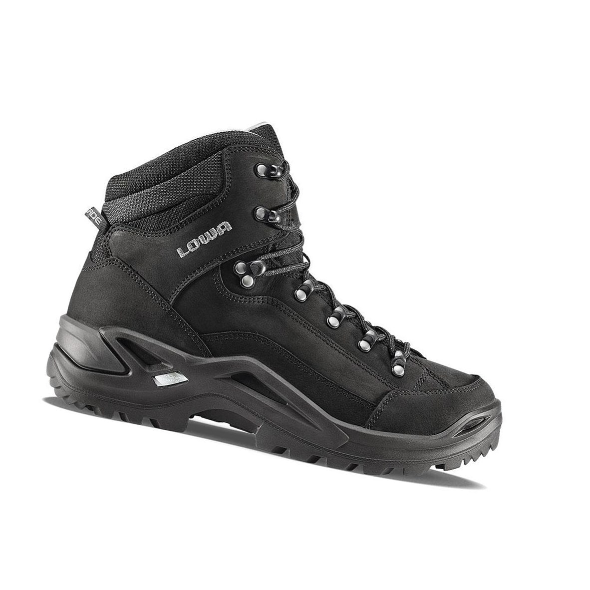 Lowa Renegade LL Mid Wanderstiefel Herren Schwarz | MID-547802