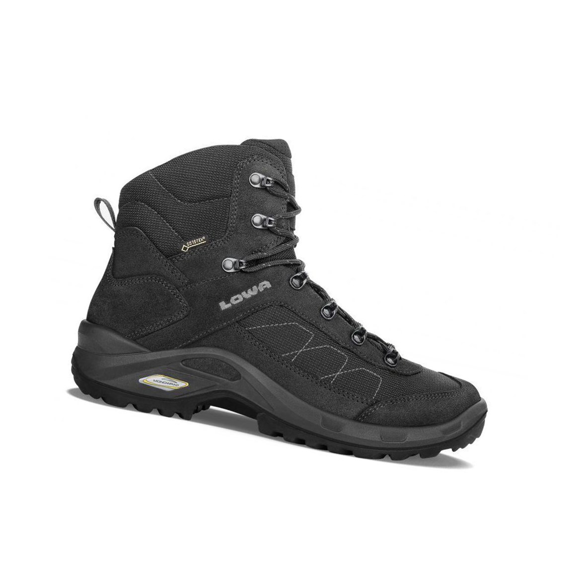 Lowa Taurus II GTX Mid Wanderstiefel Herren Schwarz | GZF-267803