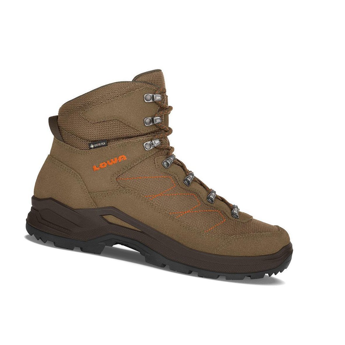 Lowa Taurus Pro GTX Mid Wanderstiefel Herren Braun | QRU-073564