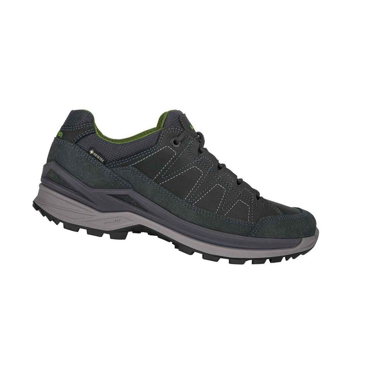 Lowa Toro Evo GTX LO Wanderschuhe Herren Dunkelgrau Grün | ICZ-047815