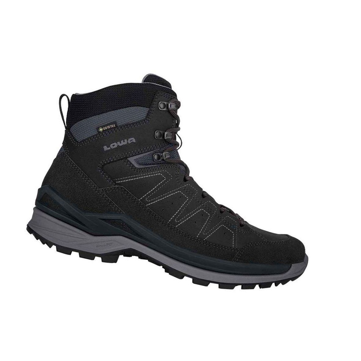 Lowa Toro Evo GTX Mid Wanderstiefel Herren Schwarz Grau | GOR-021563