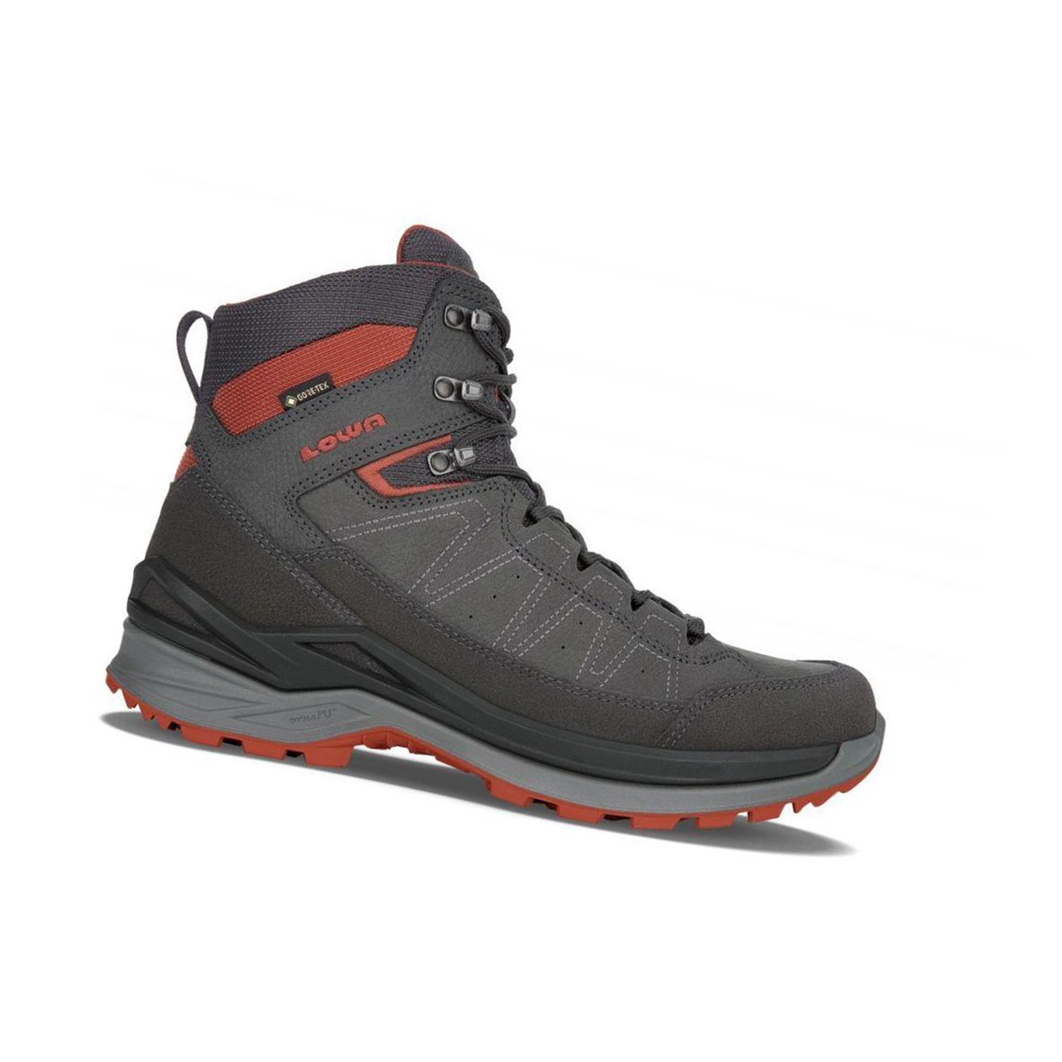 Lowa Toro Evo GTX Mid Wanderstiefel Herren Graphite / Rust | YBP-632470