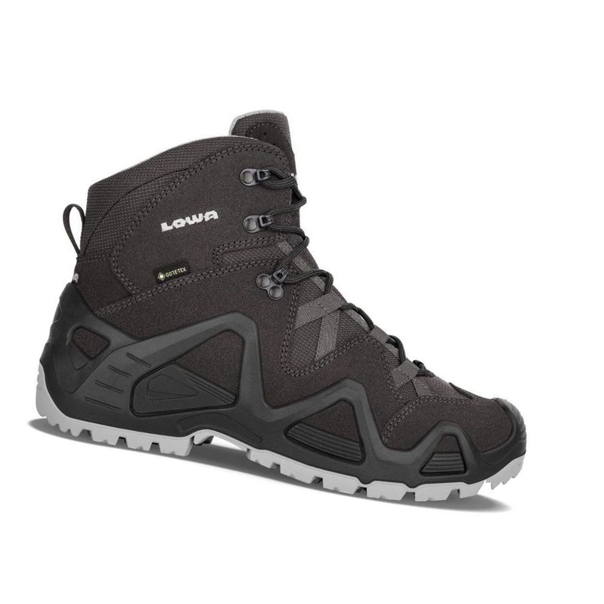 Lowa Zephyr Earth GTX Mid Wanderstiefel Herren Graphite | HDL-356074