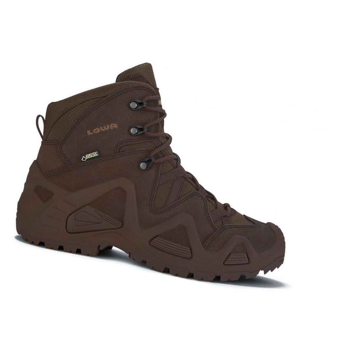 Lowa Zephyr GTX Mid Wanderstiefel Herren Dunkelbraun | DVS-172345