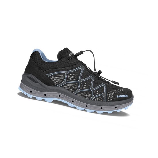 Lowa Aerox GTX LO WS Wanderschuhe Damen Schwarz | YWV-427109