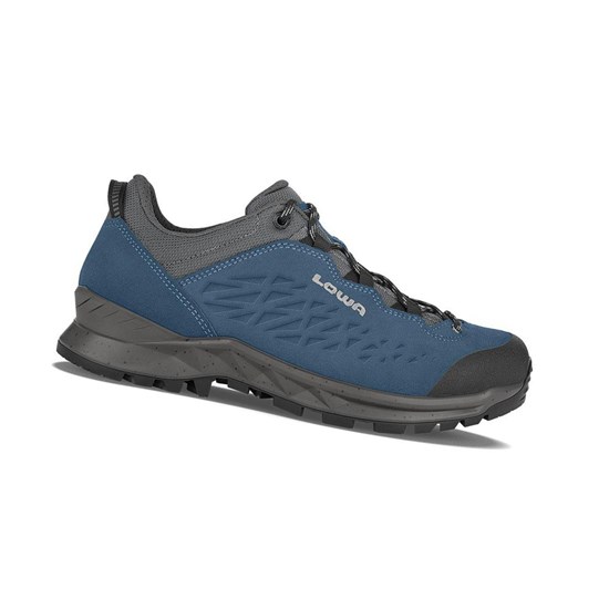 Lowa Explorer LO Wanderschuhe Herren Blau | NST-628190