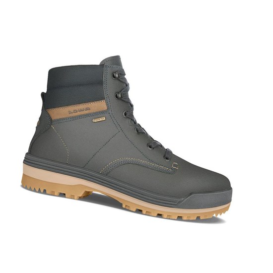 Lowa Helsinki II GTX Mid Wanderstiefel Herren Anthracite | QRS-321746