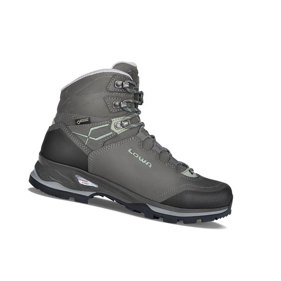 Lowa Lady Light GTX Wanderstiefel Damen Graphite / Jade | UOP-078492