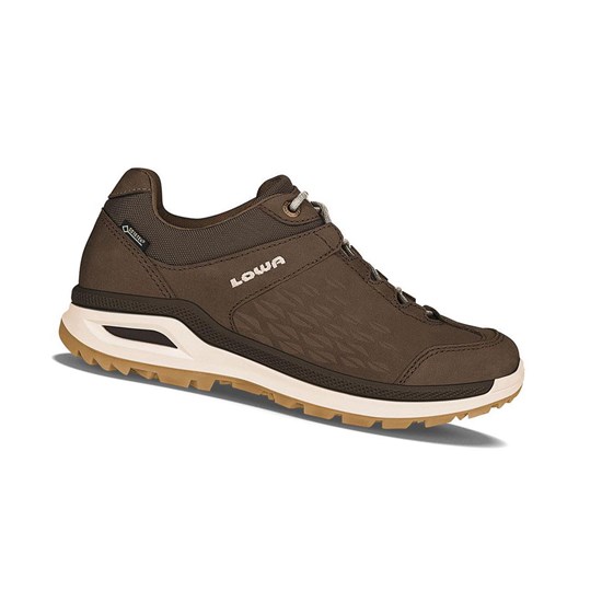 Lowa Locarno GTX LO WS Wanderschuhe Damen Espresso | LGO-906815