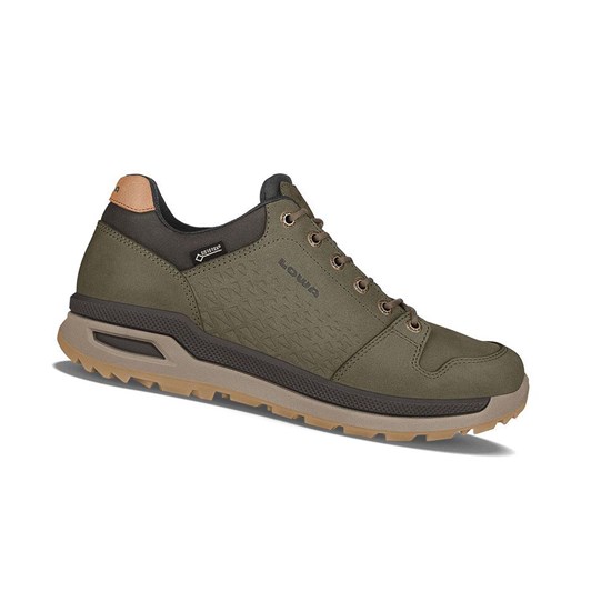 Lowa Locarno GTX LO Wanderschuhe Herren Forest | TOR-901542