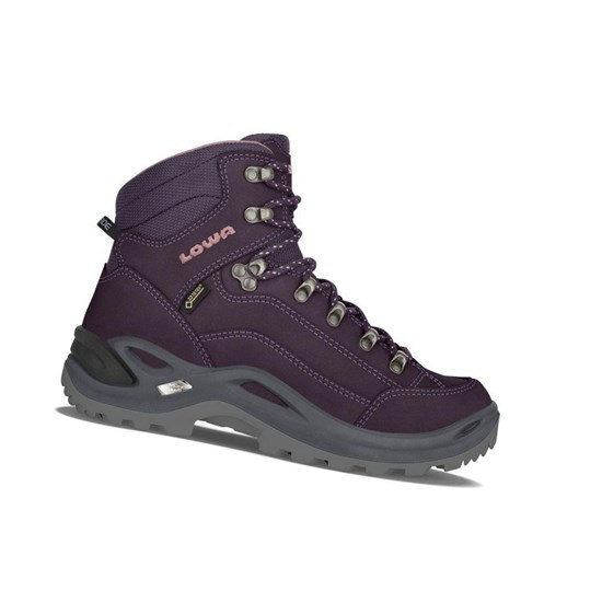 Lowa Renegade GTX Mid WS Wanderstiefel Damen Rosa | WOX-290834