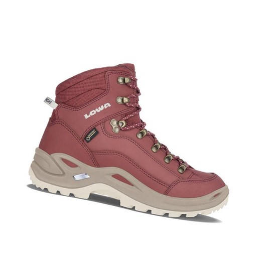 Lowa Renegade GTX Mid WS Wanderstiefel Damen Cayenne | YDO-894367