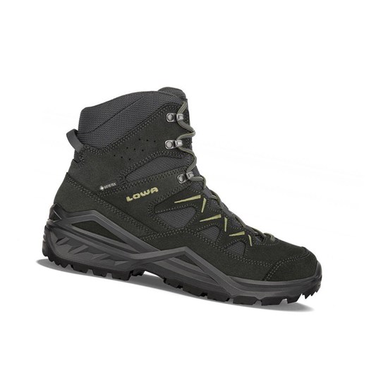 Lowa Sirkos Evo GTX Mid Wanderstiefel Herren Anthracite | NUZ-170462