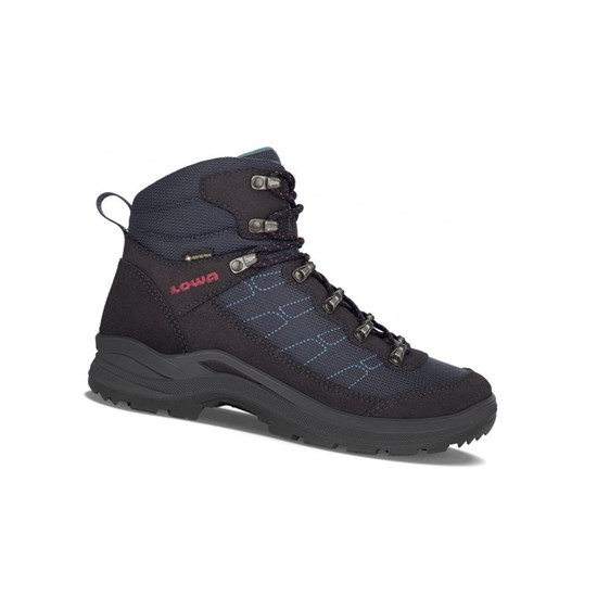 Lowa Taurus Pro GTX Mid WS Wanderstiefel Damen Navy | CLN-642089