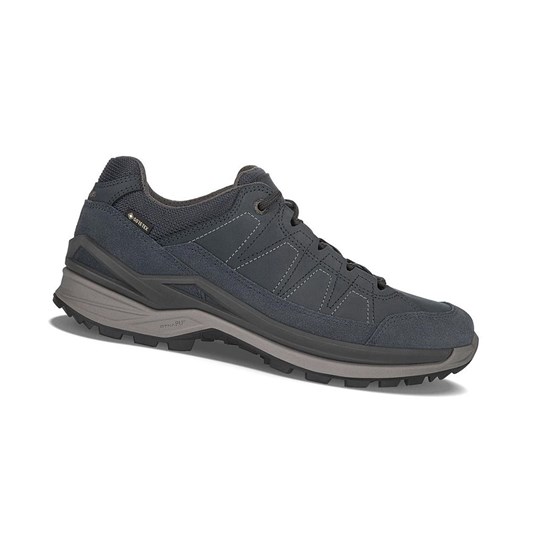 Lowa Toro Evo GTX LO Wanderschuhe Herren Navy Grau | ATW-897035