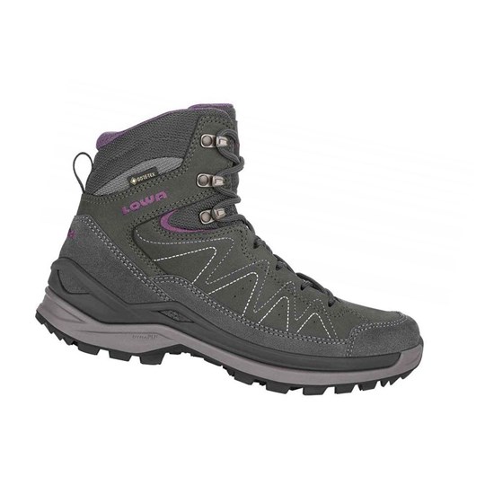 Lowa Toro Evo GTX Mid WS Wanderstiefel Damen Anthracite / Aubergine | RWG-360129