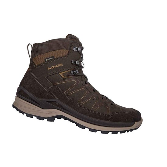 Lowa Toro Evo GTX Mid Wanderstiefel Herren Dunkelbraun | GZJ-502194