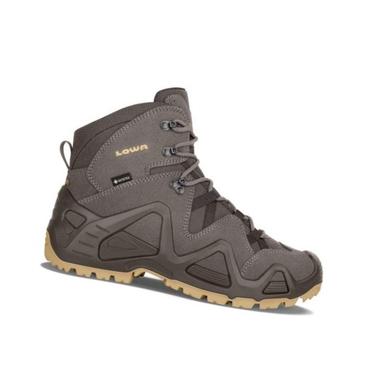 Lowa Zephyr Earth GTX Mid Wanderstiefel Herren Reed | KZF-239758